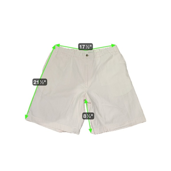 Charleston Khakis Men’s Pink Cotton Shorts Size 38R | Preppy Summer Classic - Picture 8 of 9